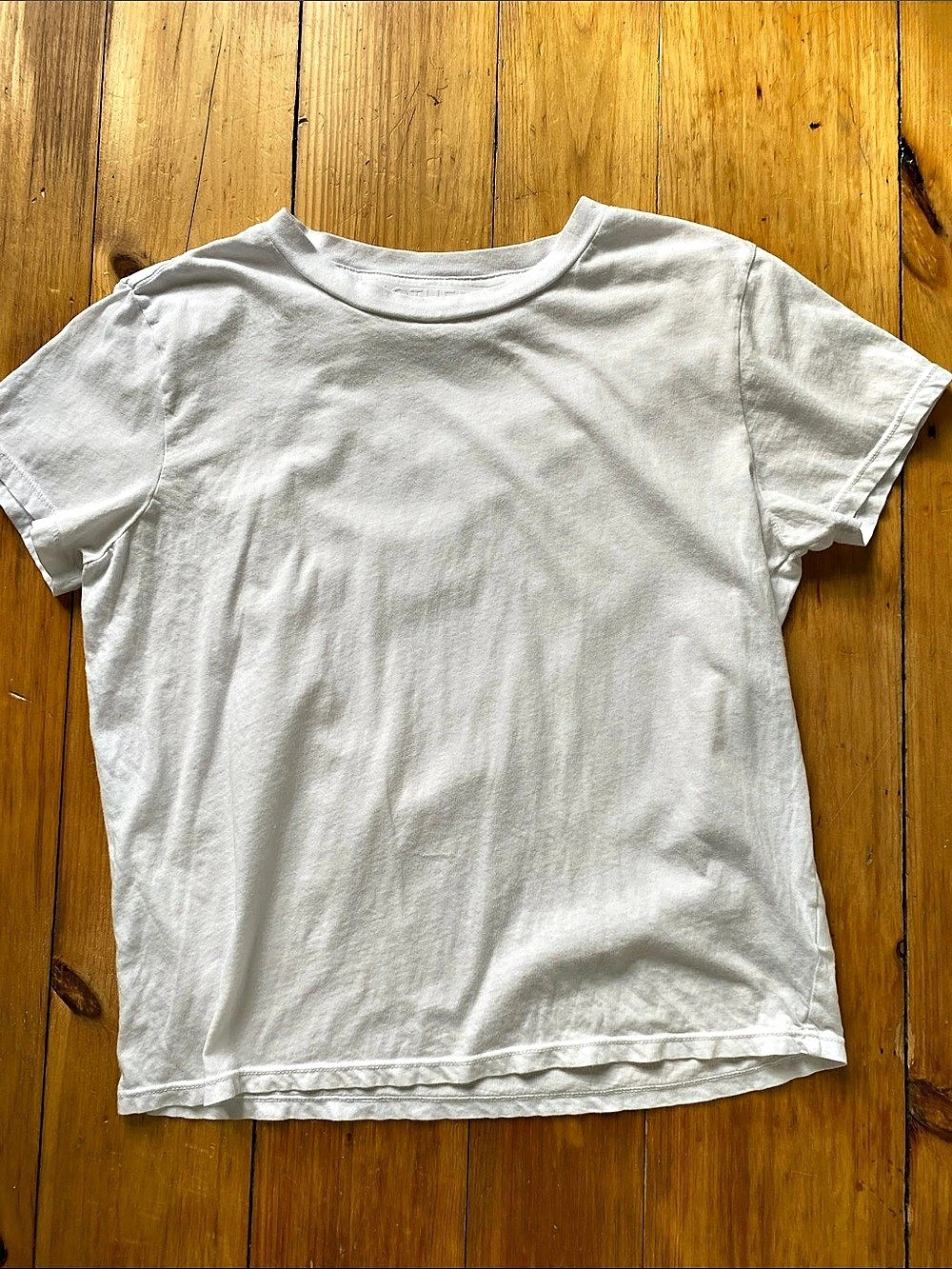 MOTHER The Lil Goodie Tee White Short Sleeve Tee Size Medium like new